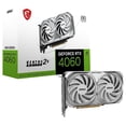thumbnail image 1 of Tarjeta de Video MSI GeForce RTX 4060 VENTUS 2X WHITE OC 8GB GDDR6 blanco, 1 of 6