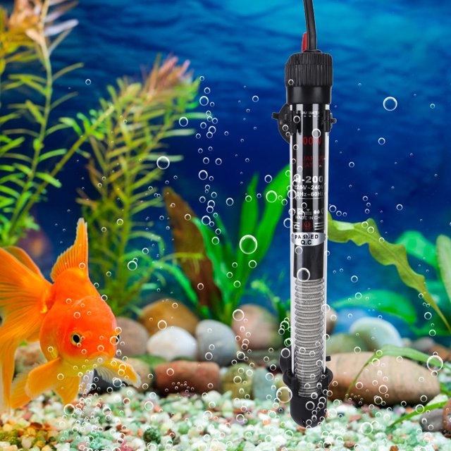 Fish Tank Heating Rod, Glass Heating Rod, Water Heating Rod Submersible 100W For Fish Tank Aquarium EU Plug 220V