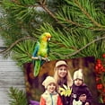 thumbnail image 6 of Parrots Decorative Wooden Clip-on Ornaments of 6 by G. Debrekht - Christmas Decor - 8090013C-S6, 6 of 11