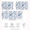 thumbnail image 4 of Haosy Satin Pillowcase for Hair and Skin Standard Cooling Silk Pillow Case with Envelope Closure Blue Cat in Cup 20"x30", 4 of 9