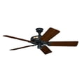 thumbnail image 1 of Hunter Fan Company 52 Inch Outdoor Ceiling Fan w/ Reversible Blades, Black, 1 of 6