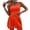 short sets 78#Orange, variant on WAYUTE Womens 2 Piece Outfits Sleeveless Matching Clothing Solid Color Crop Top and High Waisted Shorts Sports Summer Outfit