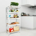 thumbnail image 3 of Jopath 5 Tier Storage Shelving Unit Adjustable Garage Storage Utility Rack Heavy Duty Shelves Organization Multipurpose Shelf for Warehouse Basement Pantry White 29" W x 12" D x 59" H, 3 of 5