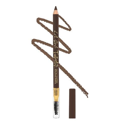 L.A. Girl, Featherlite Brow Shaping Powder Pencil, Soft Brown, 0.04 oz (1.1 g)