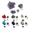 thumbnail image 2 of maskred RCGOFOLLOW 1/14 Aluminum Alloy Silent Performance Gear Box RC Upgrade Part Rc Gear Box For Wltoys 144001 RC Car Part Red, 2 of 6