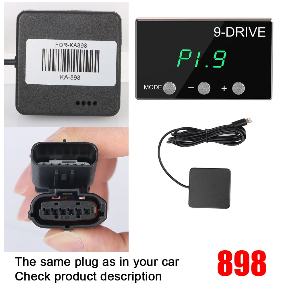 Racing Accelerator Potent Booster Plug Play 9 Drive 5 Modes Throttle