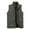 Army Green, variant on Men's Winter Warm Vest Outerwear Sherpa Lined Fleece Sleeveless Jacket Cotton Work Casual Fishing Vest with Inner Pocket Big and Tall Size L-4XL Khaki