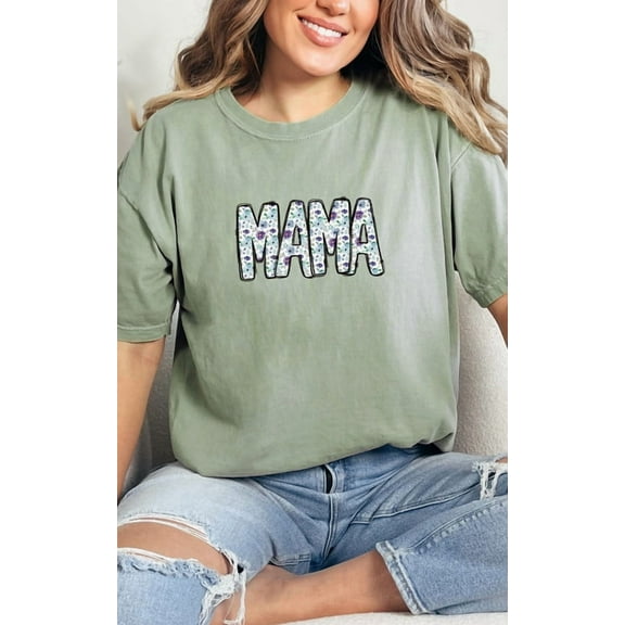 CustomTrendyShirt Personalized Comfort Colors Mom Shirt, Mother’s Day Gift