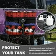 thumbnail image 4 of Jeiento USA Flag RV Propane Tank Cover Fit for Double 20Ib Tanks Palm Tree Replacement Cover for RV Trailer Camper, Easy to Install, 4 of 7