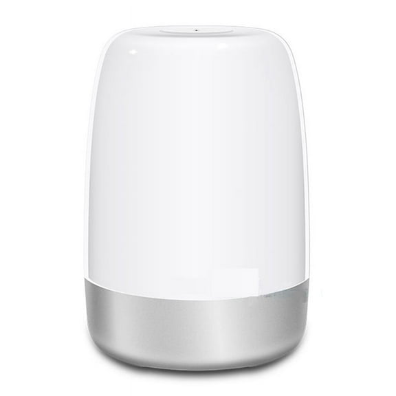 Touch Wake Up Night Light with Sunrise Simulation Alarm Clock, 2 Ways Dimmable Warm White Bedside Lamp for Kid Bedrooms