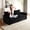Black, variant on Corduroy Sofa + Thick Seat Cushion - Evening Relaxation + Full - body Comfort