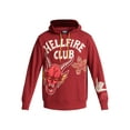 thumbnail image 5 of Netflix Stranger Things Hellfire Club Men's & Big Men's Graphic Oversized Hoodie, Sizes XS-3XL, 5 of 5