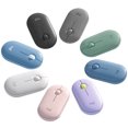 thumbnail image 2 of Ratón inalámbrico Bluetooth Pebble Pebble M350 de Logitech para oficina, negocios, computadora, notas, modo dual, esta nube Ash, 2 of 6