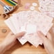 thumbnail image 3 of 40 hojas de papel para álbum de recortes con flores vintage, estilo rústico rosa, papel para origami, papel con estampado floral, papel estampado de un solo color, papel decorativo para manualidades., 3 of 9