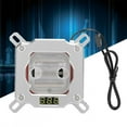 thumbnail image 3 of Water UPR-2018 Computer CPU Waterblock Water Cooling Block with Temperature Display for AURA Synchronization, 3 of 7