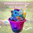 thumbnail image 2 of Everyday Necessiteez Cuddly Easter Activity Bucket with Blue Cat Plush Dollhouse Crayons Arts Activity Pens Lollipops Candy Surprises & Reusable Pink Bunny Bucket Spring Party Favors (Contents Vary), 2 of 7