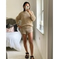 thumbnail image 1 of Débardeurs à Manches Longues et Shorts Taille Haute pour Femmes, 1 of 5