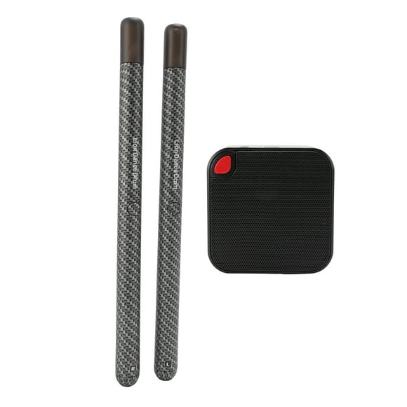 Air Virtual Electric Drumsticks Portable Air Drum Sticks with 2 Sound Silent Practice Set for Beginners Adults