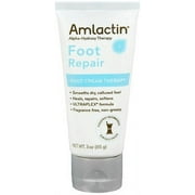 AmLactin Foot Repair Foot Cream Therapy AHA Cream, 3 Oz