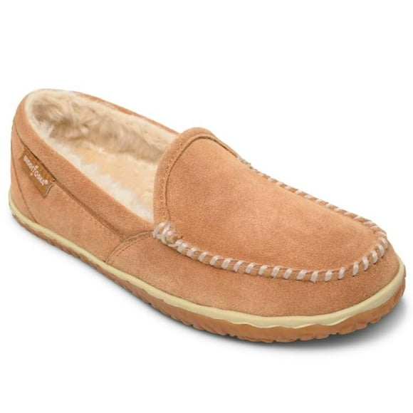 Minnetonka Womens Tempe Moccasin Slippers, Cinnamon, Size 8