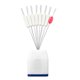 thumbnail image 1 of Greeniant Square 7 + 1 Gel de sílice Space Beans Conector de concentricidad de alta hermeticidad Fish Bobber Stopper Accesorios de pesca Pescar blanco y rojo L Greeniant DJ0991-04, 1 of 6