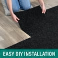 thumbnail image 5 of Asheville Black Residential 18 in. x 18 in. Peel and Stick Carpet Tile Square 27 Sq. Ft. 12 Tiles Per Box, 5 of 12