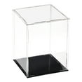 thumbnail image 1 of Unique Bargains Acrylic Clear Display Case Box Dustproof Protection Showcase Cube Collectibles Show Box 10x10x15cm, 1 of 7