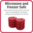 thumbnail image 1 of Conteneur de préparation de repas,<br>3 compartiments, 1 of 3