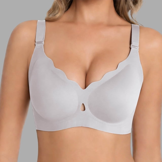 Supportive Wireless Bra For Everyday Comfort With Full Coverage And Seamless Cups For Lifts And Shape Breathable Design For Home And Casual Wear