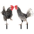 thumbnail image 1 of 2pcs Outdoor Front Yard Stake Decor Realistic Chicken Pattern Stake 3D Acrylic Yard Sign, 1 of 8