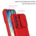 thumbnail image 6 of SaniMore for Samsung Galaxy S22 5G Plus Case 2022, for Galaxy S22 5G Plus Case with Slide Camera Cover Built-in Kickstand Dual Layer Hybrid Shockproof Cover for Galaxy S22 5G Plus 6.6", Red, 6 of 12