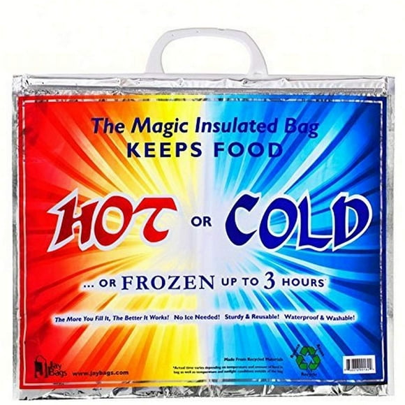 Jay Bags Original Insulated Bag, 1 Count, Multicolored