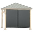 thumbnail image 1 of Canddidliike Exterior Roller Shade, Outdoor Roll Up Shadefor Deck Back Yard Balcony Patio Porch Carport - Black, 1 of 7