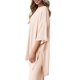 thumbnail image 4 of Conjunto de Chándal PRETTYGARDEN de 2 Piezas para Mujer Beige XS, 4 of 7