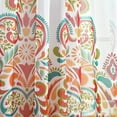 thumbnail image 4 of Lush Decor 2 Pieces Damask Sheer Curtain Set, 4 of 8
