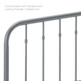 thumbnail image 6 of Modway Lennon Full Modern Powder Coated Iron Headboard in Gray, 6 of 8