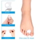 thumbnail image 4 of Separadores para enderezar dedos en martillo para aliviar el dolor de juanetes, hallux valgus, dedos torcidos y superposición, 4 of 11