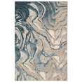 thumbnail image 2 of Liora Manne Soho Agate Indoor Area Rug Blue 80% Polypropylene 5x8 Soft Durable, 2 of 6