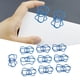 thumbnail image 3 of Clips De Papel Divertidos, Mini Clips De Papel Multifuncionales Que No Destiñen, Proceso De Galvanoplastia De Metal Para Oficina Para álbumes De Recortes, 3 of 7