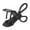 Black, variant on Double Head Cherry Pitter, Efficient Stone Removal Tool for Cherries, Green, ABS, Food Grade Stainless Steel
