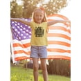 thumbnail image 2 of An All American Girl T-Shirt Toddler -Image by Shutterstock,  5 Toddler, 2 of 4