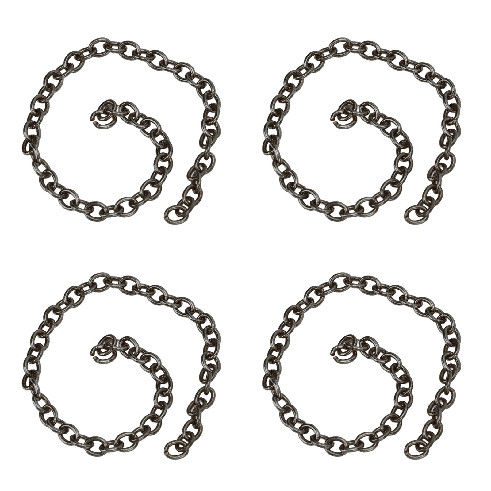 Chain Link, Twisted Links Curb Chain 10m For Necklace Making Silver
