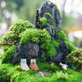 thumbnail image 4 of LIFKOME 2 Pcs Figurines de Hibou Gris pour Miniatures, Design Réaliste Blanc pour Jardiniers, 4 of 6