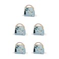 thumbnail image 1 of Bolso de hombro hecho A mano Sonducket estilo chino portador bordado Azul Type2 NO2, 1 of 6