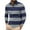 Navy#01, variant on Button-up Sweatshirts for Men V-Neck Long Sleeve Big and Tall Sweatshirt Casual Loose Outdoor Workout Blouse Tops Blue#01 L