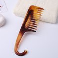 thumbnail image 4 of Peine para el cabello con cabeza de aceite para hombres cepillo clásico de dientes anchos de plástico herramienta de estilismo para el cuidado del cabello Sywqhk Cuidado Belleza, 4 of 7