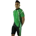 thumbnail image 2 of Men's Cool Plus Sublimated Print Race Cut Short-Sleeve Biking Cycling Jersey, 2 of 9