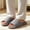 Gray, variant on uublik Woman Slippers Open-Toe Slippers Soft Indoor Shoes Indoor/Outdoor Slippers, Orange