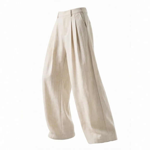 StSilkitty Baggy Dress Pants for Mens Solid Color Expandable Waist Business Casual Golf Wide Leg Trousers with Pockets