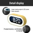 thumbnail image 3 of Charging voice alarm clock, mirror LED music clock, 3 of 5